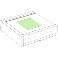 Area marcaje En la tapa