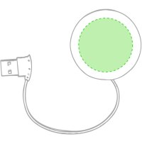 Area marcaje En la parte blanca