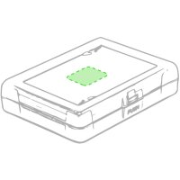 Area marcaje Caja de presentación