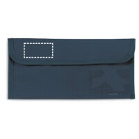 Area marcaje Funda porta documentos - Esquina superior izquierda