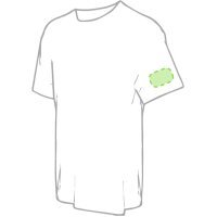 Area marcaje En la manga izquierda