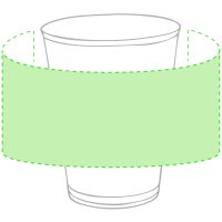 Area marcaje Alrededor del vaso