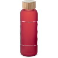 Area marcaje Botella termo - Cuerpo