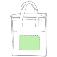 Area marcaje En la bolsa centrado