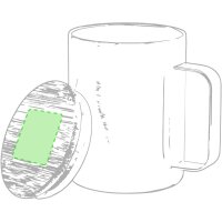 Area marcaje Centrado en la tapa