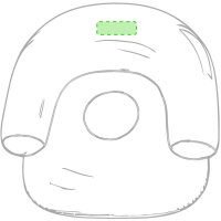 Area marcaje En la parte superior del resplado