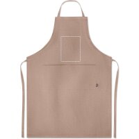 Area marcaje Bolsillo delantero arriba