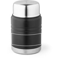 Area marcaje Botella termo - Cuerpo