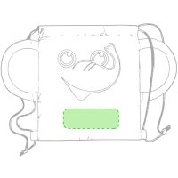 Area marcaje Centrado en la parte inferior