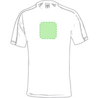 Area marcaje En el pecho