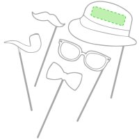 Area marcaje Frontal del sombrero