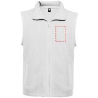 Area marcaje Parte izquierda del pecho