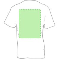 Area marcaje En la espalda