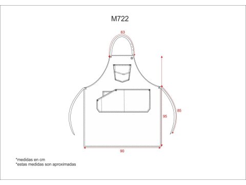 Tabla medidas del producto 81344