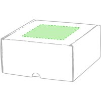 Area marcaje En la cubierta del estuche