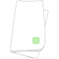 Area marcaje En una esquina de la manta