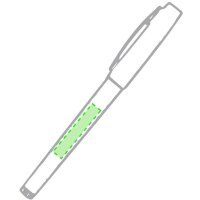 Area marcaje En el bolígrafo, en la caña cara A