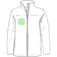 Area marcaje En el pecho tipo bolsillo (derecha)