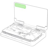 Area marcaje En la tapa