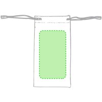 Area marcaje Centrda en la funda