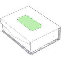 Area marcaje En la caja de presentación