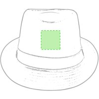 Area marcaje Frontal sombrero