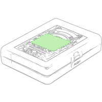 Area marcaje Caja de presentación