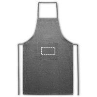 Area marcaje Delantal - Bolsillo mu00e1s grande