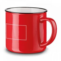 Area marcaje Mug - Cuerpo