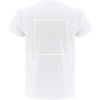 Area marcaje Camiseta manga corta - Espalda