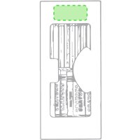 Area marcaje En la parte superior