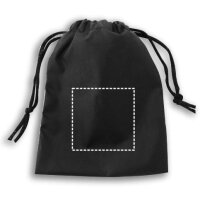 Area marcaje Bolsa con cordón - Posterior