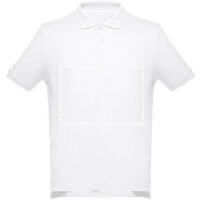 Area marcaje Polo manga corta - Pecho