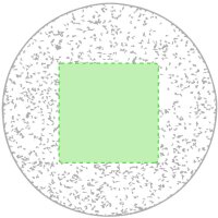 Area marcaje Centrado en la superficie