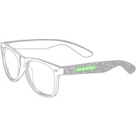 Area marcaje En la patilla derecha