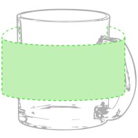 Area marcaje Alrededor de la taza
