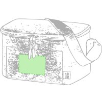 Area marcaje Bolsillo frontal