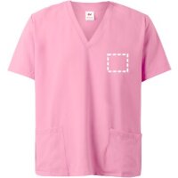 Area marcaje Camisa manga corta - Lateral superior