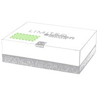 Area marcaje En la tapa de la caja de presentación