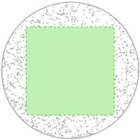 Area marcaje Centrado en la superficie