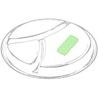 Area marcaje Debajo, en la parte mas amplia