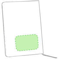 Area marcaje En la contraportada de la libreta