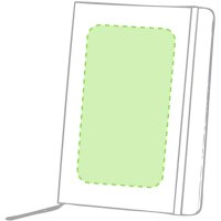 Area marcaje En la portada de la libreta