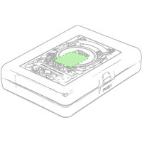 Area marcaje Caja de presentación