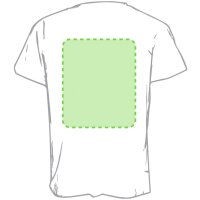 Area marcaje En el pecho derecha tipo bolsillo