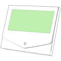 Area marcaje Solapa superior