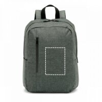 Area marcaje Mochila - Bolsillo frontal centro