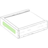 Area marcaje En el lateral cara 1