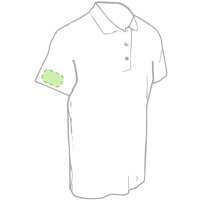 Area marcaje En la manga izquierda