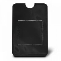 Area marcaje Porta-tarjetas - Delantera